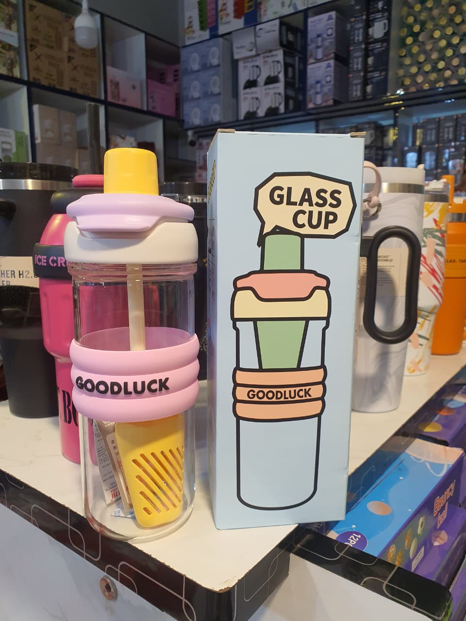 "GOODLUCK GLASS BOTTLE".WITH HIGH QUALITY MATERIAL