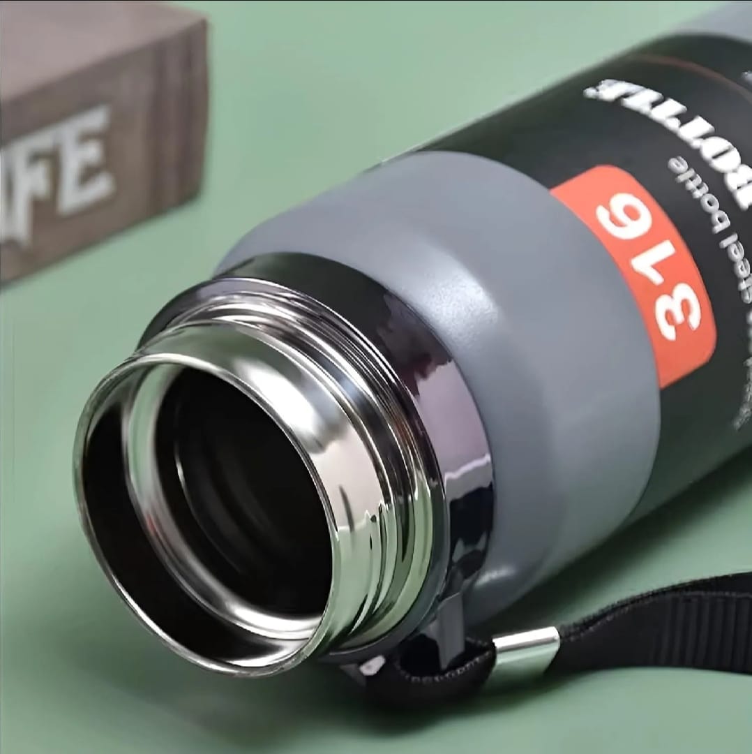 LED STAINLESS STEEL WATER BOTTLE WITH ADVANCE FEATURES