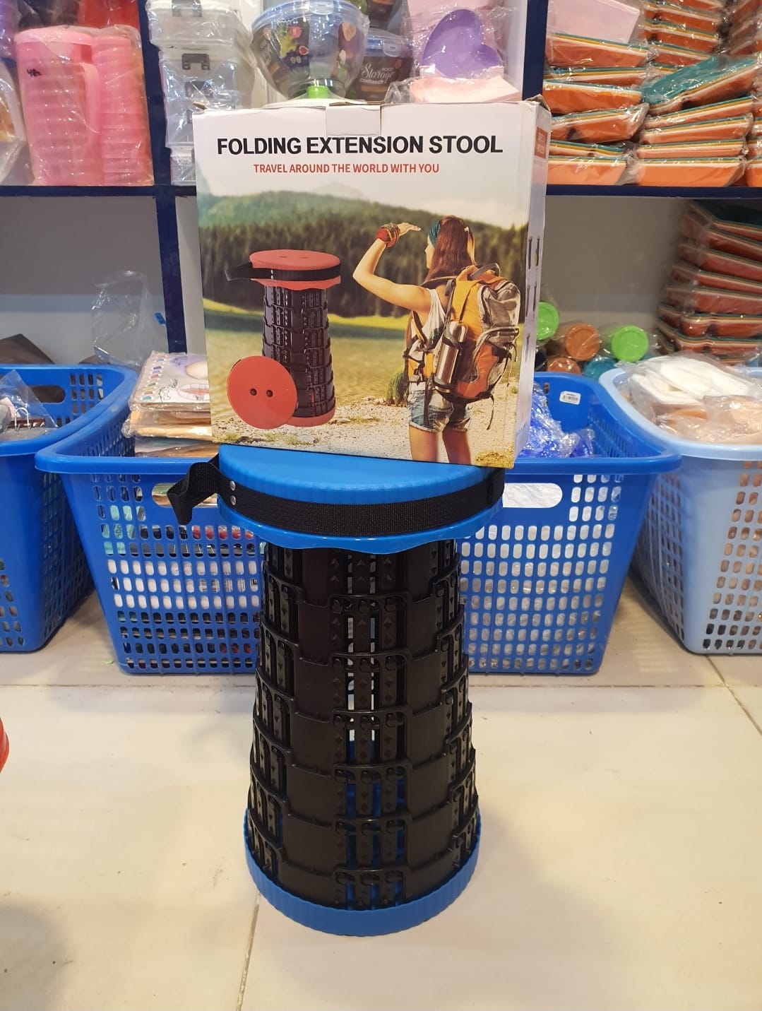 Foldable Extentsion Stool Heavy Duty