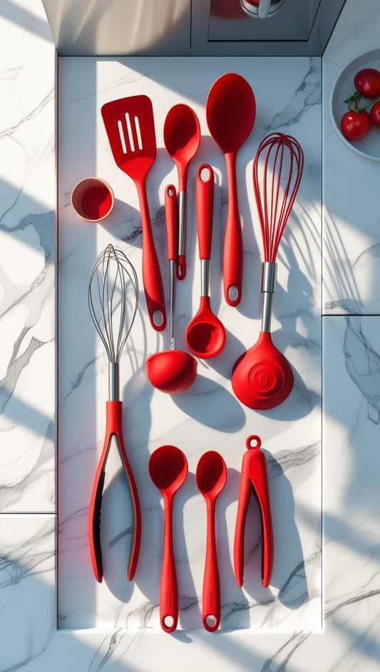 Premium Silicone Kitchen Utensil Set