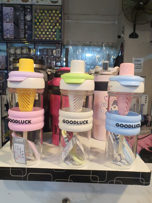 "GOODLUCK GLASS BOTTLE".WITH HIGH QUALITY MATERIAL