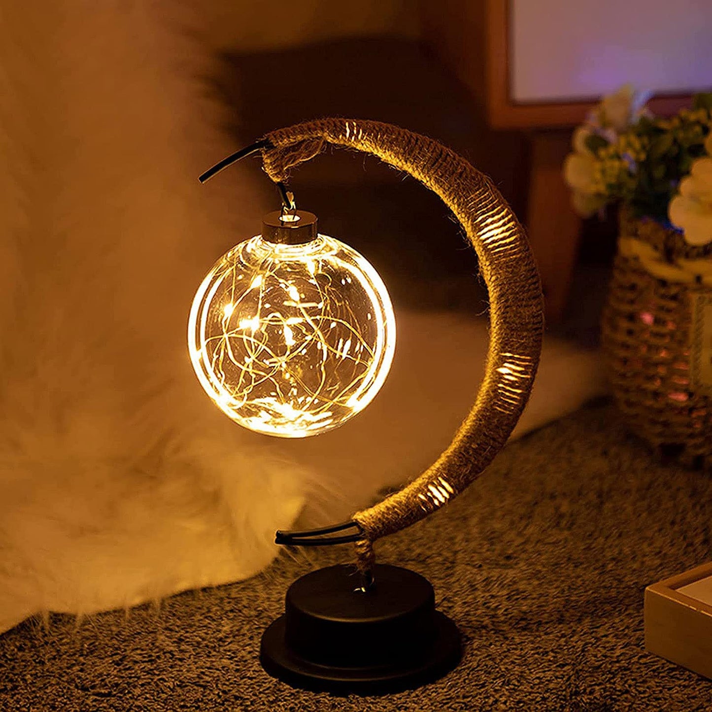 Enchanted Lunar Lamp or a LED Moon Lamp Night Light.