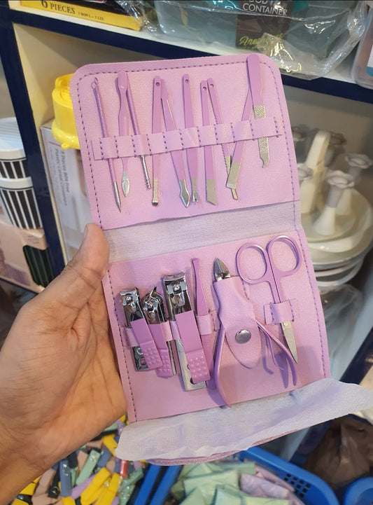 Leipple Manicure Set Professional Nail Clippers Pedicure Kit, 16 pcs Stainless Steel