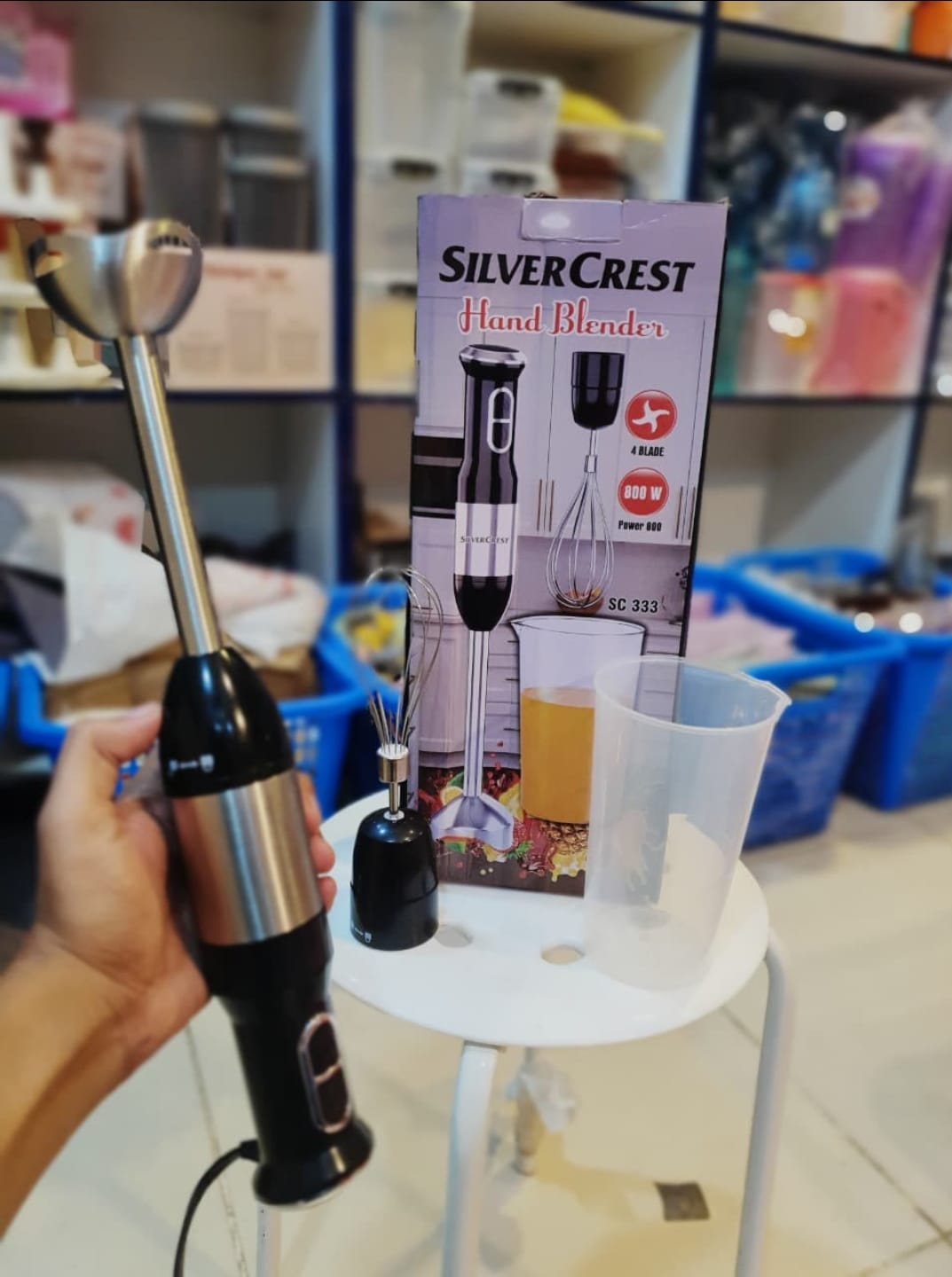 Silver-Crust Hand Blender With premium Quality