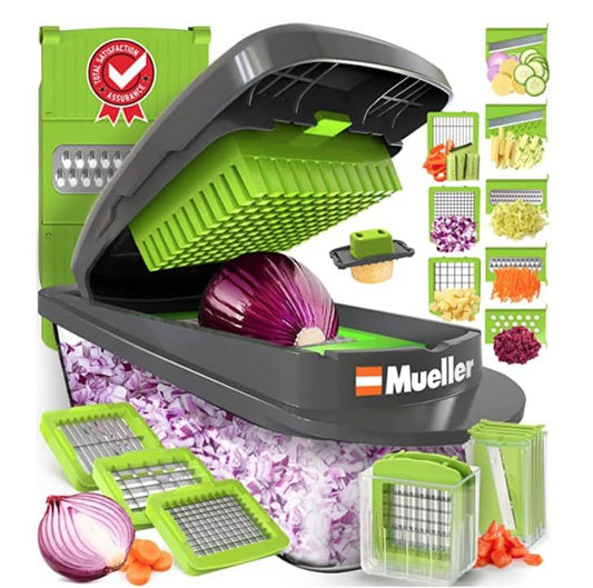 Mueller Pro-Series 10-in-1 Vegetable Chopper.