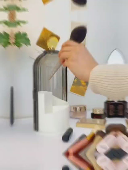 Dustproof Rotating Luxury Brush Holder